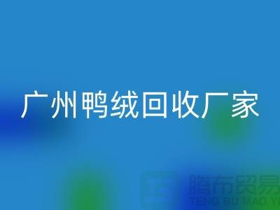 綠色循環，讓羽絨回收成為重慶的新時尚-廣州鴨絨回收廠家