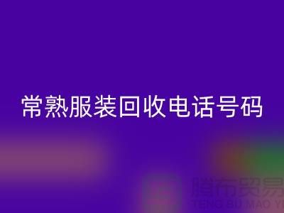 常熟服裝回收公司：致力于品牌服裝與童裝的環保再利用