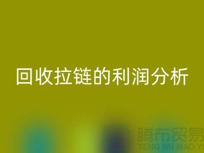 # 回收拉鏈的利潤(rùn)分析：一噸拉鏈能帶來(lái)多大的收益
