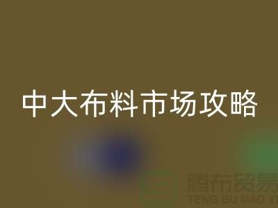 去廣州中大布料市場怎么走？中大布料市場攻略