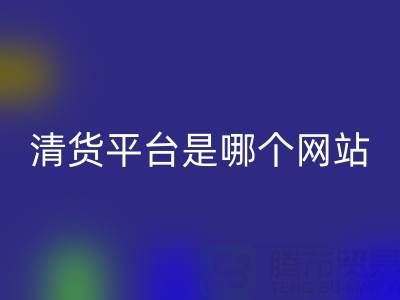 最好的清貨平臺是哪個網站?上海騰布貿易公司為您解析
