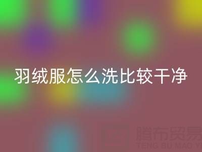 羽絨服怎么洗比較干凈？這些訣竅讓你的羽絨服煥然一新