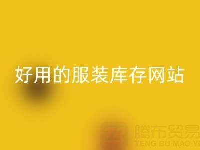 探尋上海騰布貿(mào)易公司眼中好用的服裝庫存網(wǎng)站