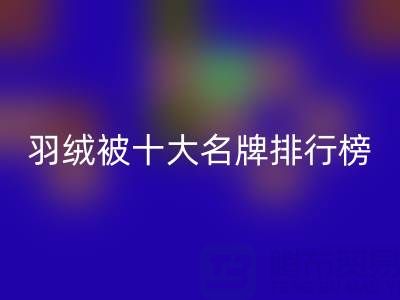 中國羽絨被十大名牌排行榜:權威盤點與選購指南